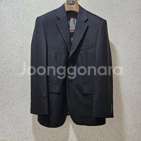 100) 아놀드바시니 네이비 울 정장 셋업 슈트--0