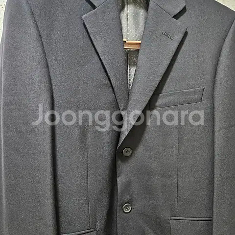 100) 아놀드바시니 네이비 울 정장 셋업 슈트--2