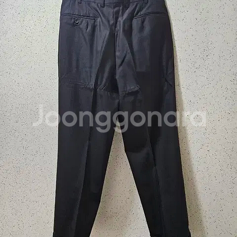 100) 아놀드바시니 네이비 울 정장 셋업 슈트--8