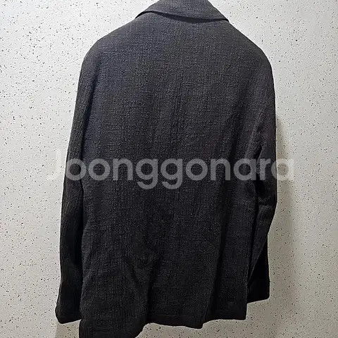 M) 자라 zara 면린넨 혼방 블레이저 자켓 코코아--5