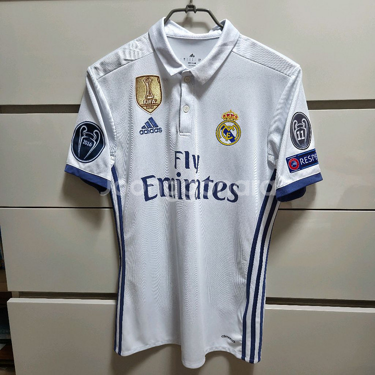 상태S 16/17 레알마드리드 홈 가레스 베일 마킹 챔--0