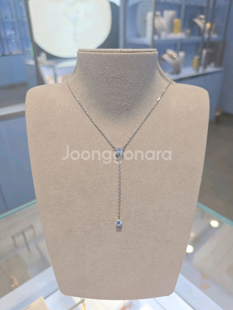 (새상품) 스와로브스키 목걸이--0