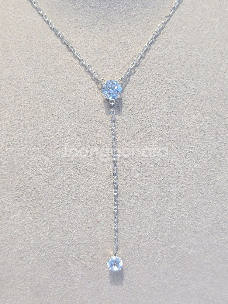 (새상품) 스와로브스키 목걸이--5