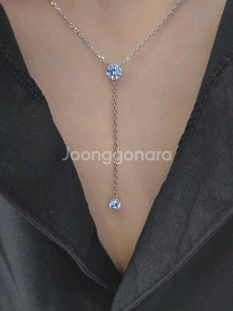 (새상품) 스와로브스키 목걸이--9