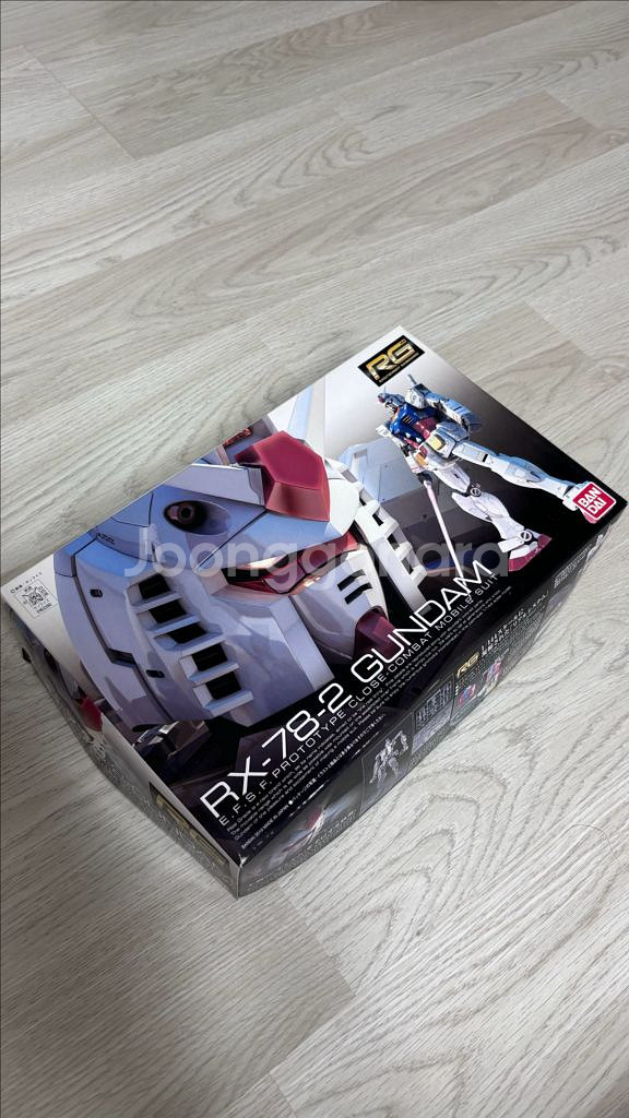RG RX-78-2 건담 프라모델 (개봉품/발만조립)--0
