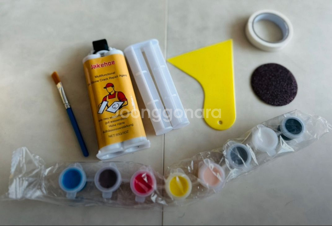 제이코호 타일보수 금간세면대타일 만능 보수제 새상품--7