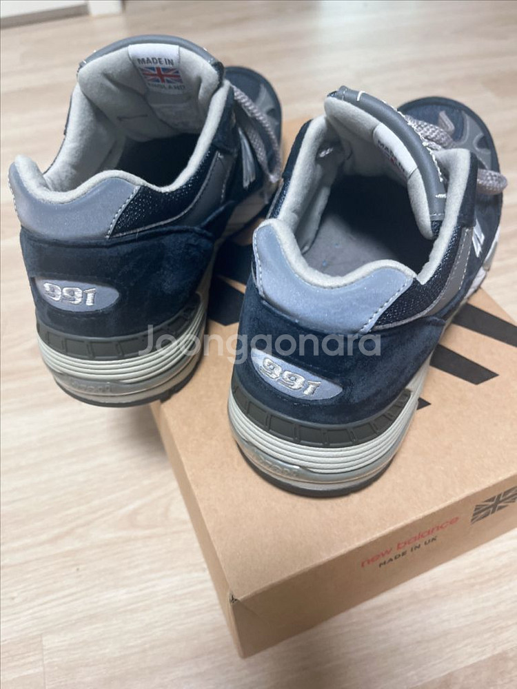 뉴발란스 991 네이비 275사이즈--2