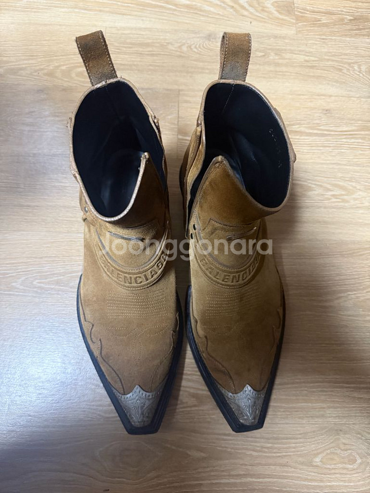 발렌시아가 산티아고하네스 부츠--0