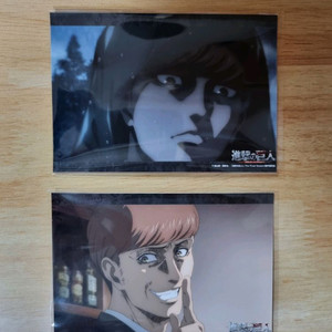 진격의 거인 프록 폴스타 굿즈 브로마이드 2장 세트