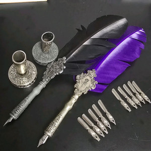 빈티지 다꾸 깃털펜 잉크펜 판매