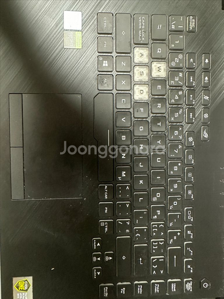 ASUS ROG GL531GT 게이밍 노트북--1