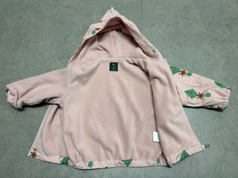 모이몰른 플리스 점퍼 100 아기 유아 점퍼 바람막이--3