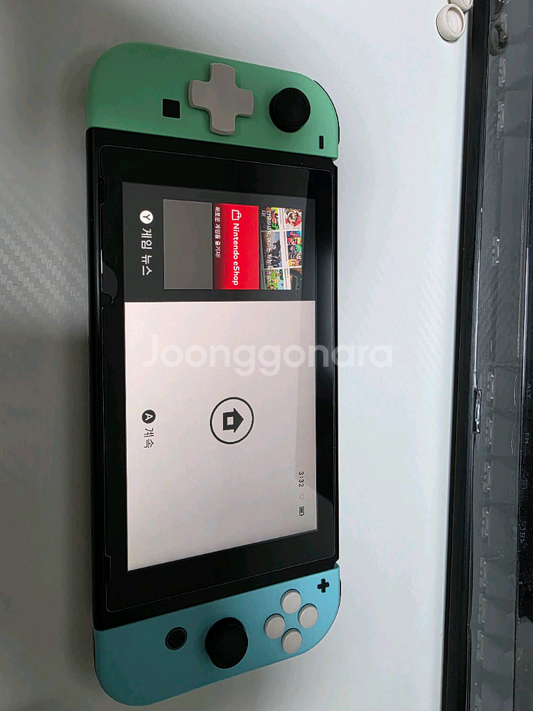 닌텐도스위치 동물의숲 에디션 단품--0