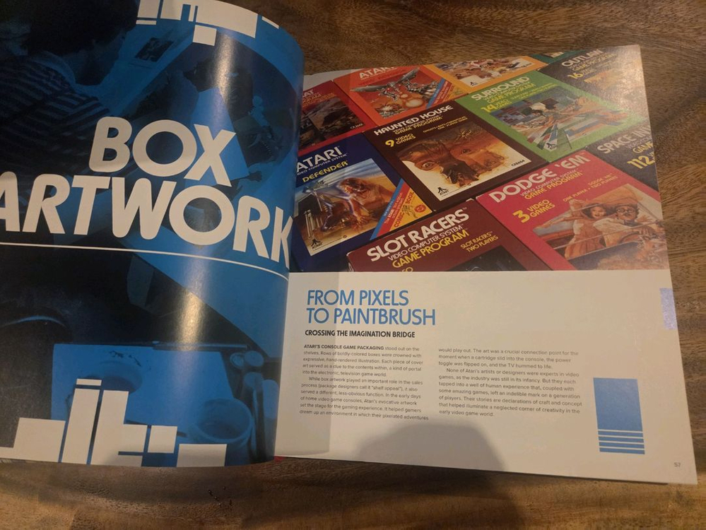아트 오브 아타리 화보집 게임 레트로 바이블같은 원서 이미지
