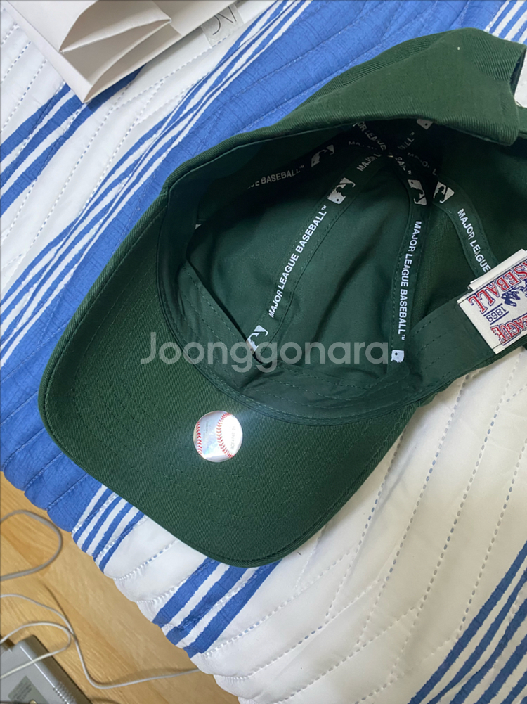 [A급]MLB 루키 언스트럭쳐 볼캡 모자 그린--1