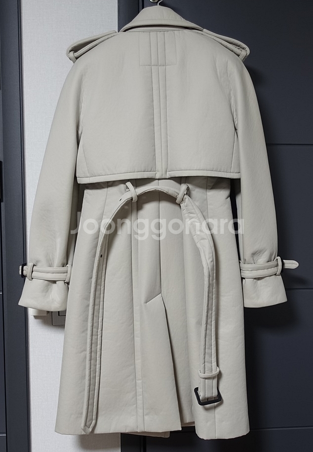 버버리 프로섬 크림 트렌치 코트 새상품--4