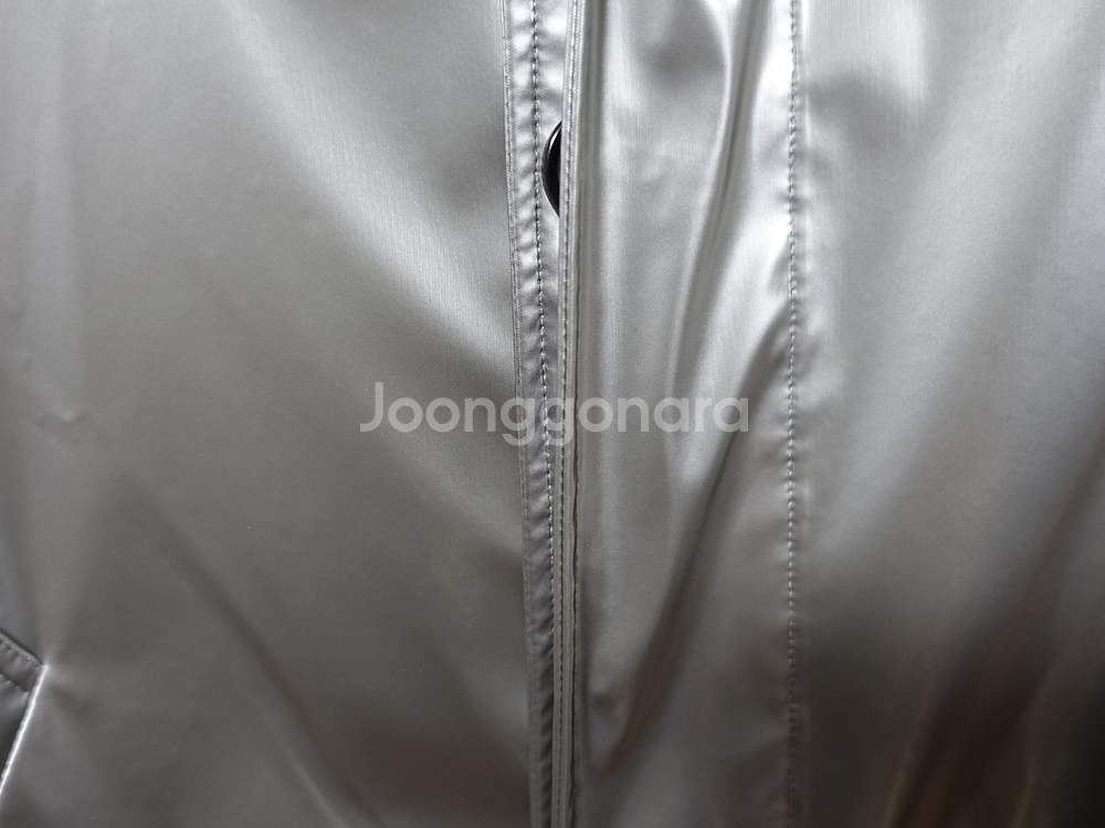 베르사체 런웨이 실버 트렌치 코트 새상품--6