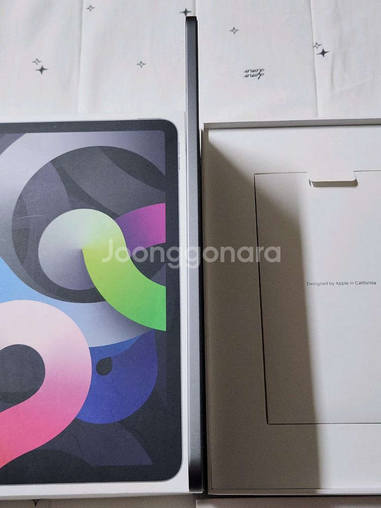 아이패드에어4+애플펜슬2세대+케이스+박스 A급상태--3