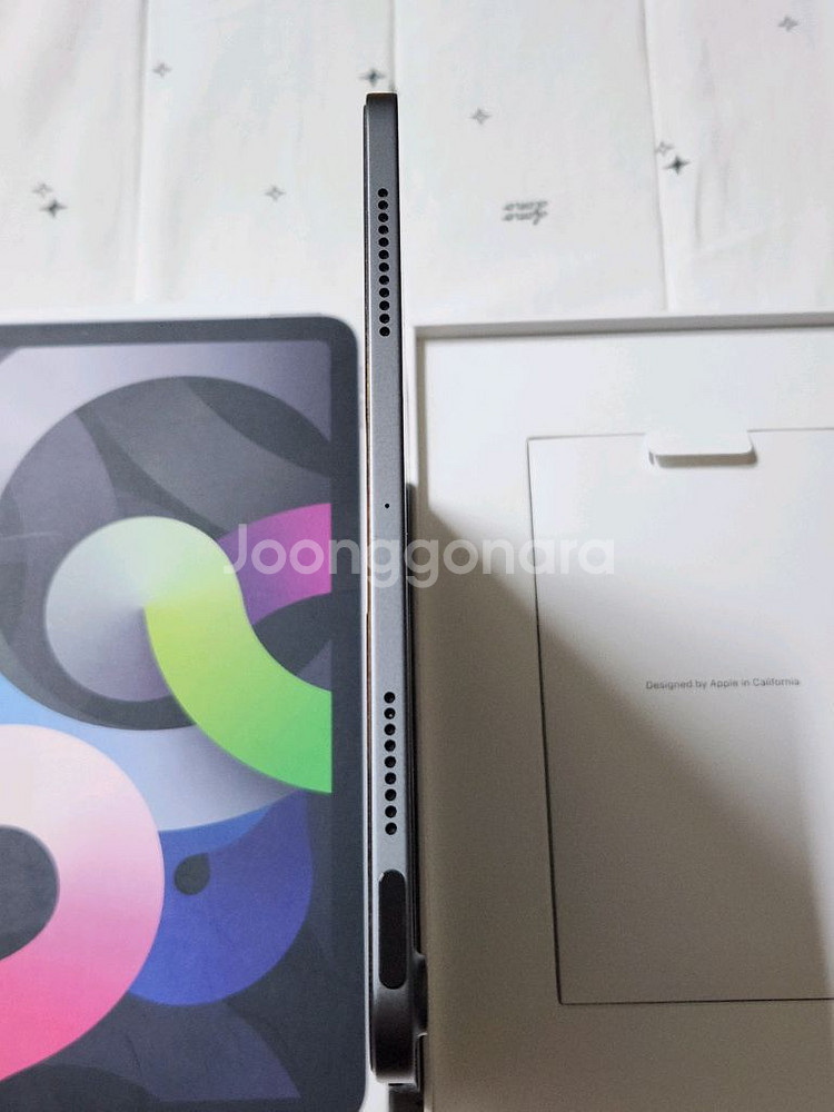 아이패드에어4+애플펜슬2세대+케이스+박스 A급상태--4