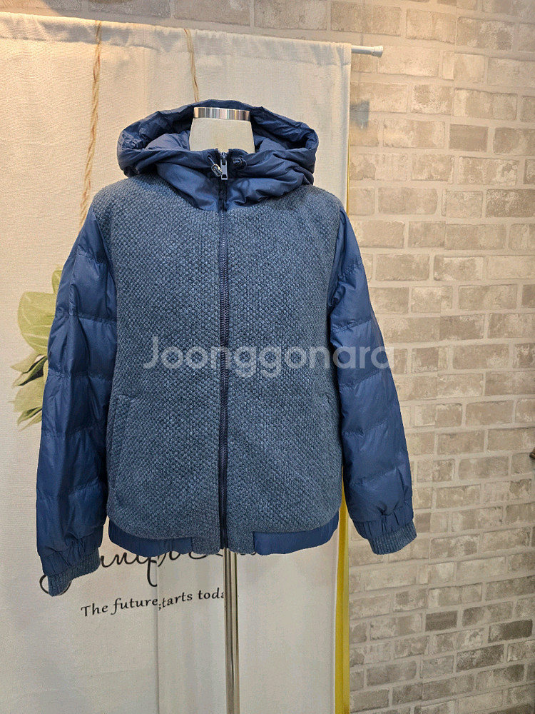 SJ와니 구스 양모배색 패딩77--0