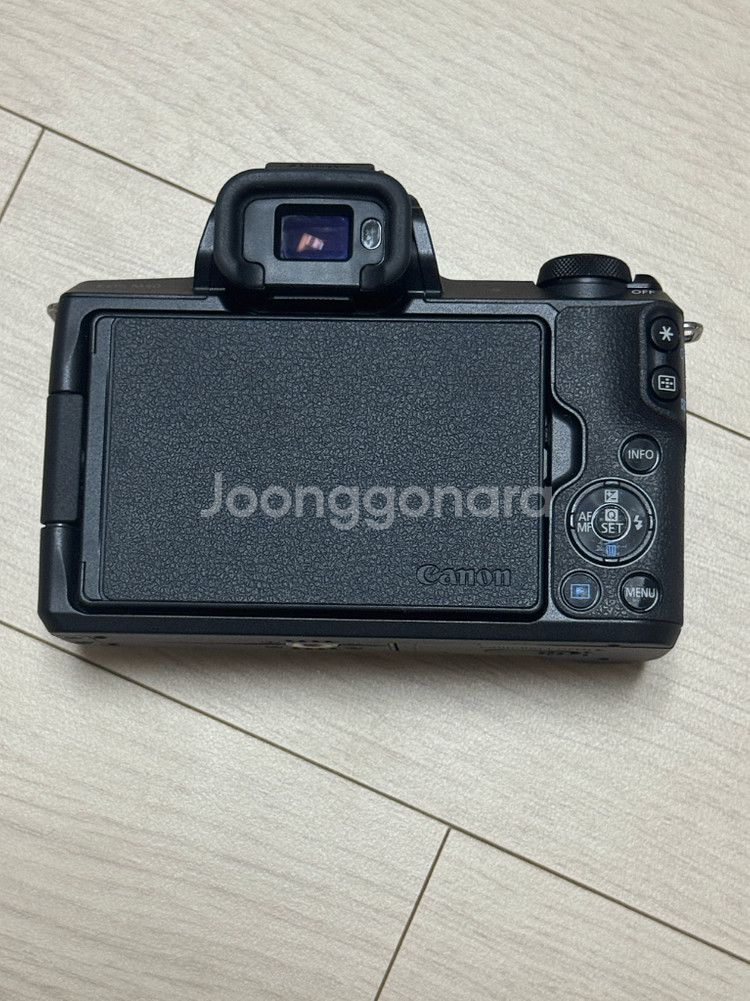캐논 eos m50 15-45 번들킷 민트급 풀세트--4