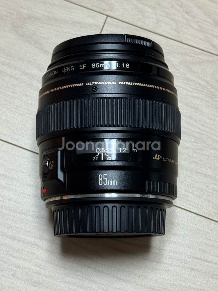 캐논 EF 85mm F1.8 USM 애기만두 렌즈--0