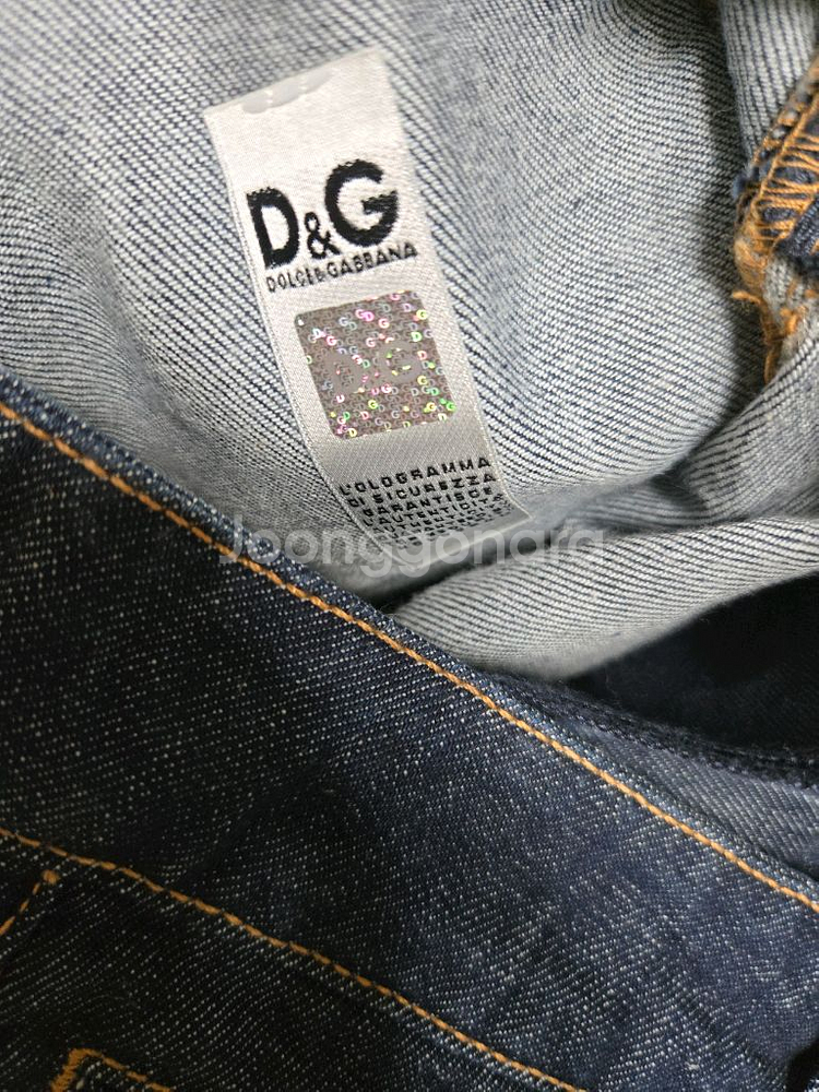돌체앤가바나 D&G데님 25사이즈 미착용--7