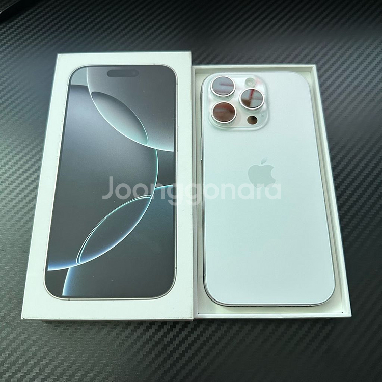 아이폰16프로 화이트 256g--1