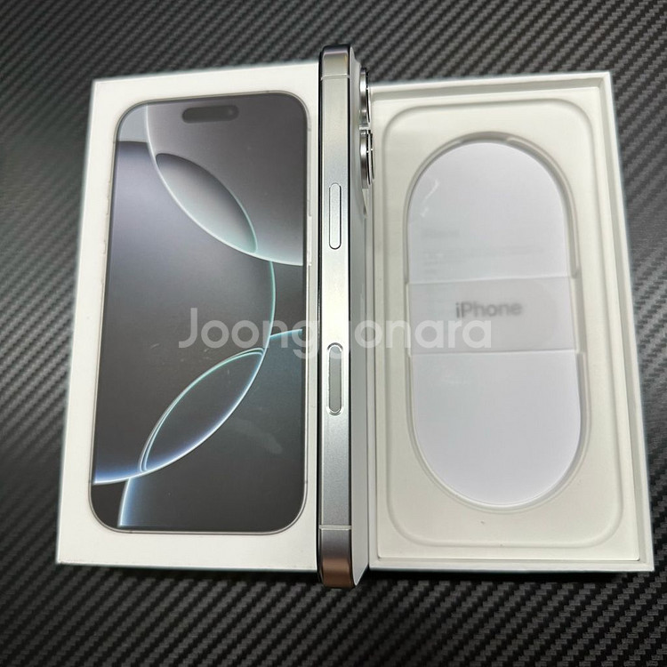 아이폰16프로 화이트 256g--3