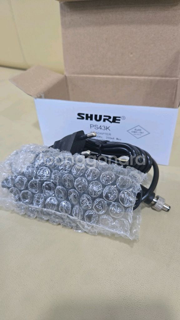 shure 무선마이크용 pa43k 어댑터 팝니다--0
