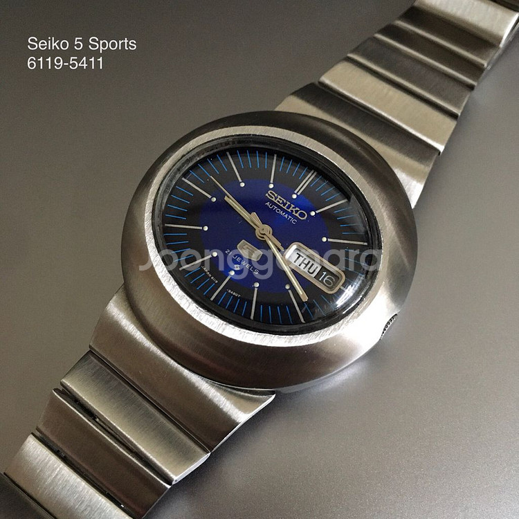 세이코 Seiko 5 스포츠 UFO 오토매틱 시계--2