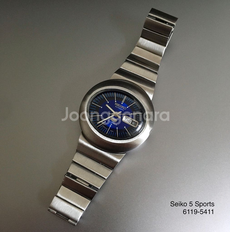 세이코 Seiko 5 스포츠 UFO 오토매틱 시계--6