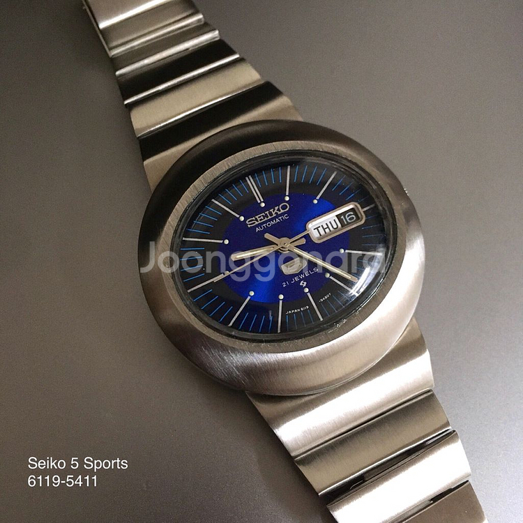 세이코 Seiko 5 스포츠 UFO 오토매틱 시계--3