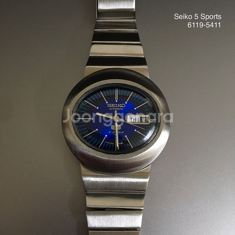 세이코 Seiko 5 스포츠 UFO 오토매틱 시계--4