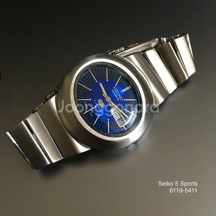 세이코 Seiko 5 스포츠 UFO 오토매틱 시계--0