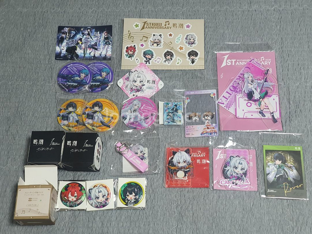 명조 일본 1주년 굿즈 (추후판매)--1