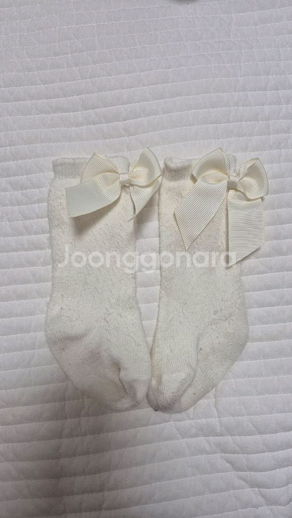 [상태최상]베베드피노 리본데님크롭자켓+팬츠셋업--5