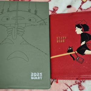 2025 다이어리 키키/토토로 디자인 (2개)