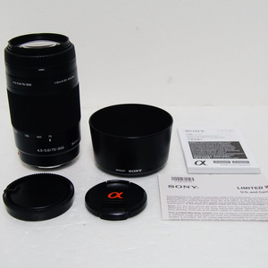 [소니] 망원렌즈 SAL 75-300mm 알파마운트렌즈