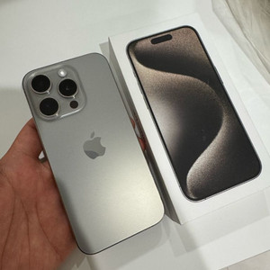 아이폰 15pro 네추럴티타늄 1tb 자급제