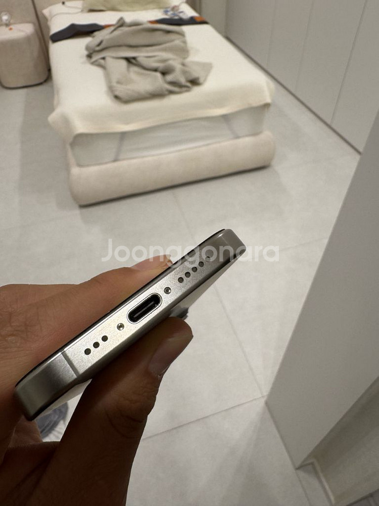 아이폰 15pro 네추럴티타늄 1tb 자급제--3