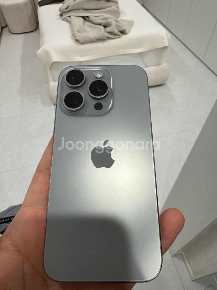 아이폰 15pro 네추럴티타늄 1tb 자급제--2