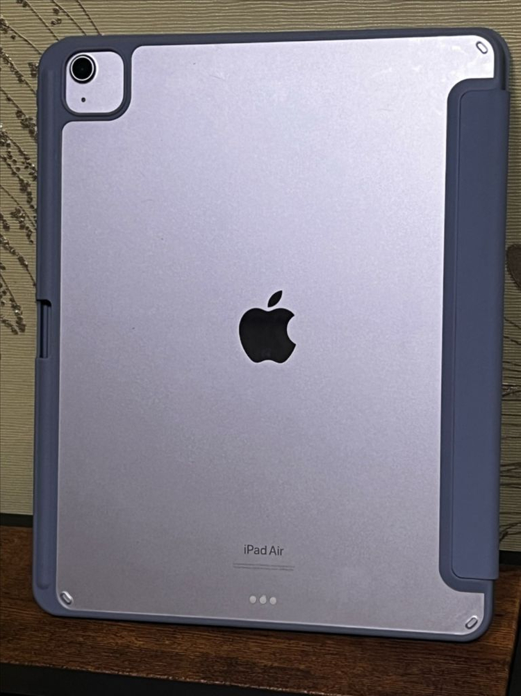 아이패드 에어 13 M2 256GB 퍼플+애플케어 와이 이미지