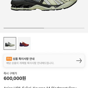 [270] 젤 카야노 14 피드몬트 그레이