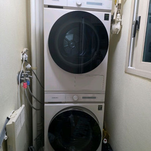 삼성 AI 그랑데 세탁기+건조기(24,19)