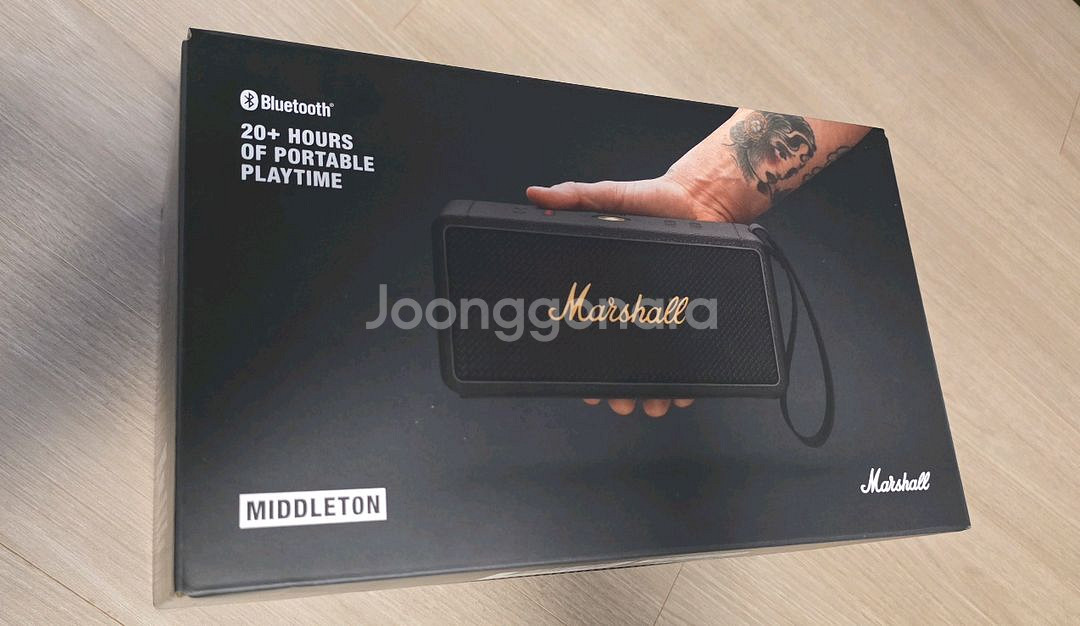 마샬 미들톤 미들턴 국내정품 새제품급 블랙골드--0