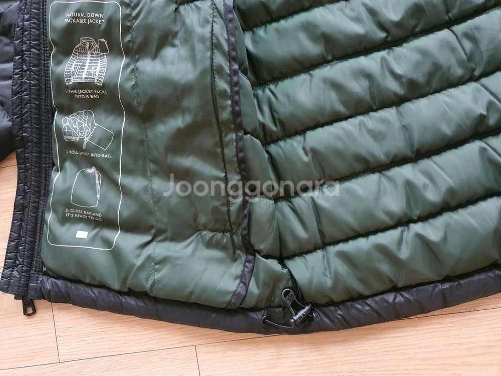 타미힐피거 남성 경량 패딩 점퍼 새상품--5