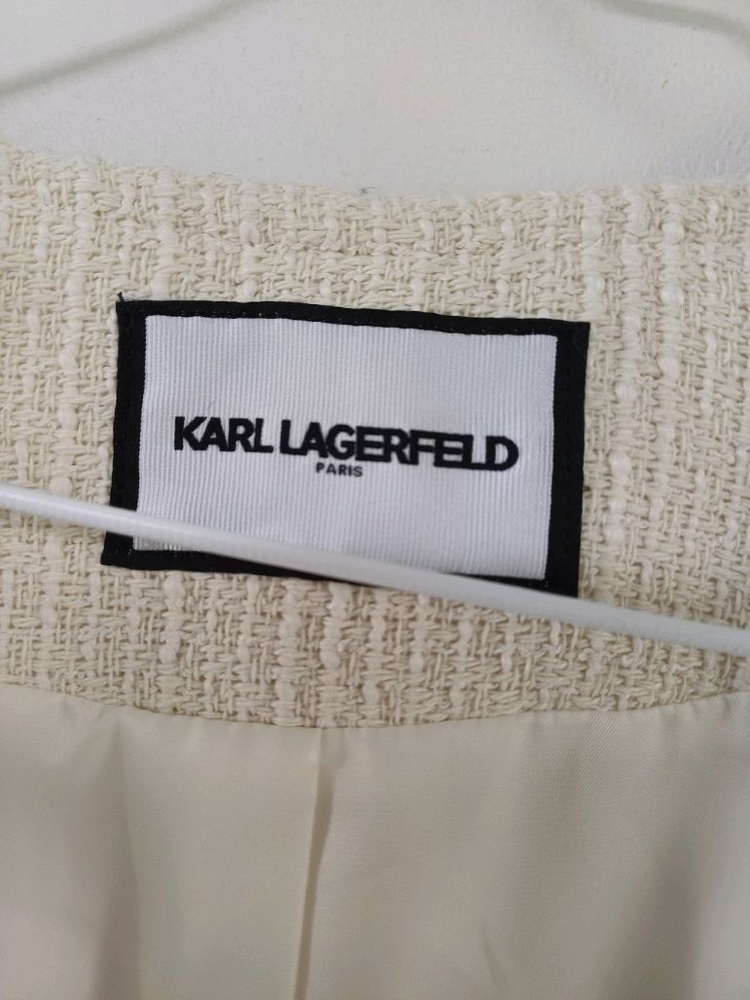 여성 칼라거펠트 봄.가을 간절기 트위드자켓 (95) 이미지