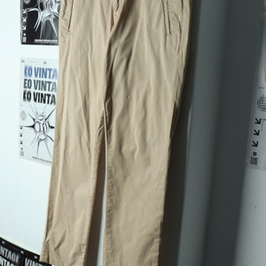 (L-XL) 타미힐피거 면바지 팬츠 베이지 스판