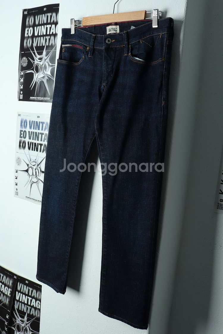 (L) 타미힐피거 청바지 데님 청 워싱--0